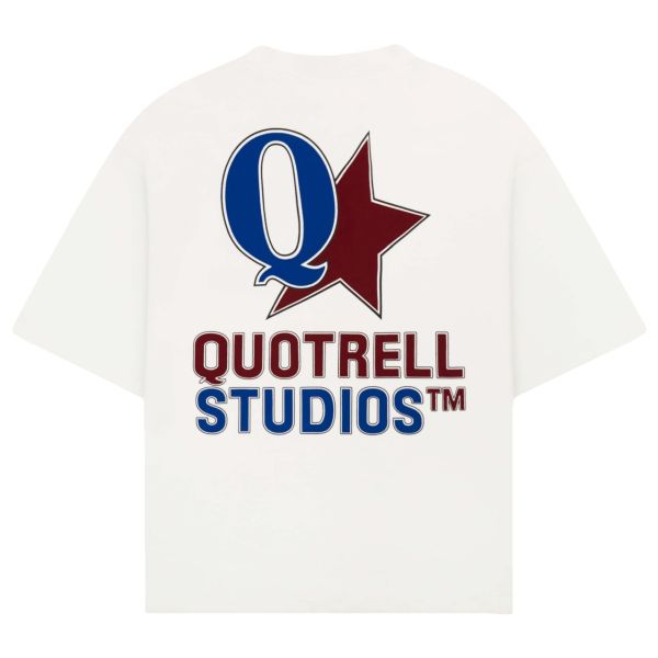 Quotrell Carmine T-shirt Wit