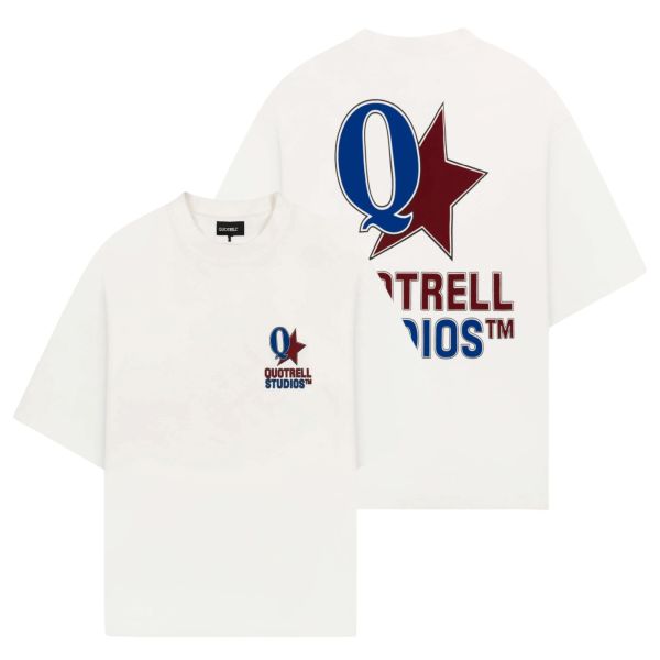 Quotrell Carmine T-shirt Wit