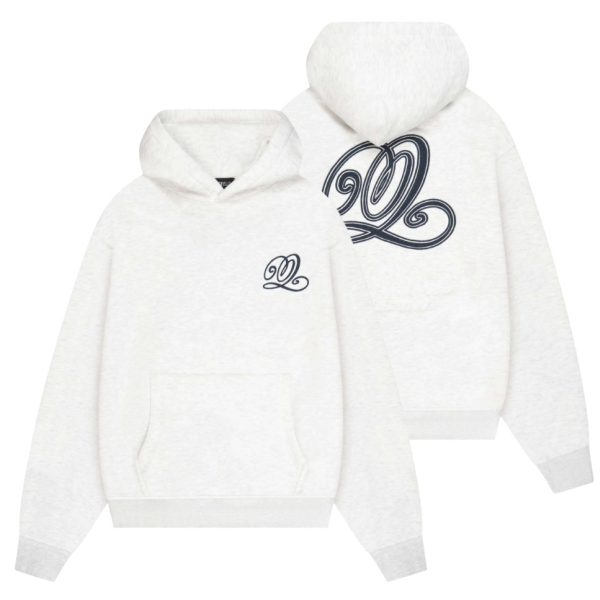 Quotrell Chain Hoodie Grijs