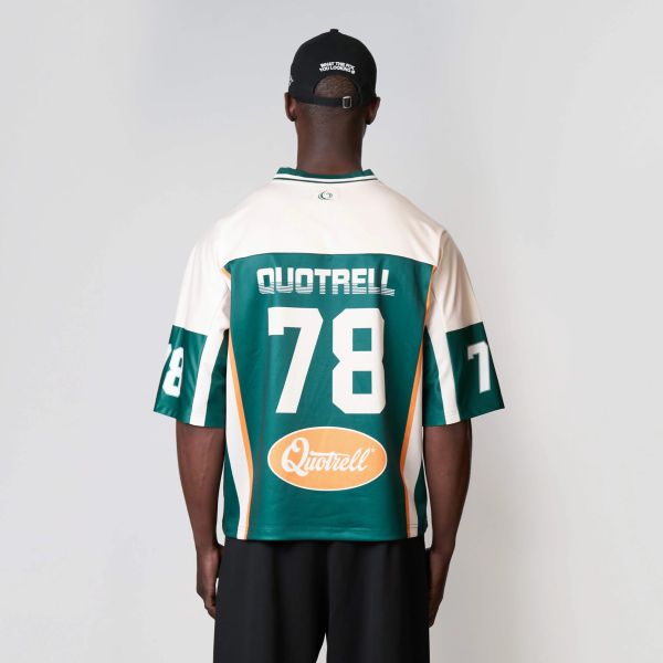 Quotrell Darnell Mesh Jersey Donker Groen