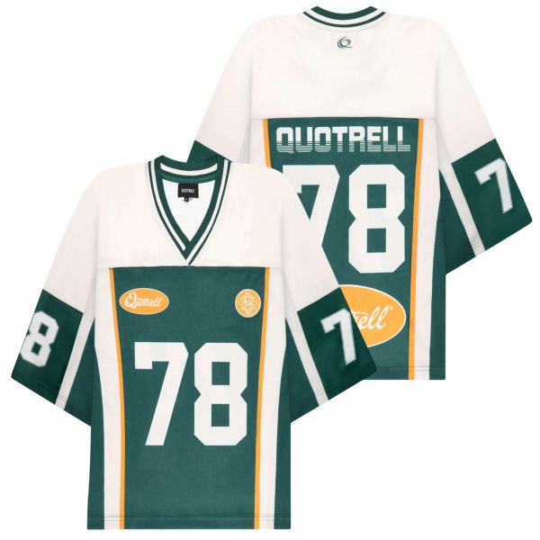 Quotrell Darnell Mesh Jersey T-shirt Donker groen