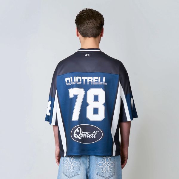 Quotrell Darnell Mesh Jersey Navy