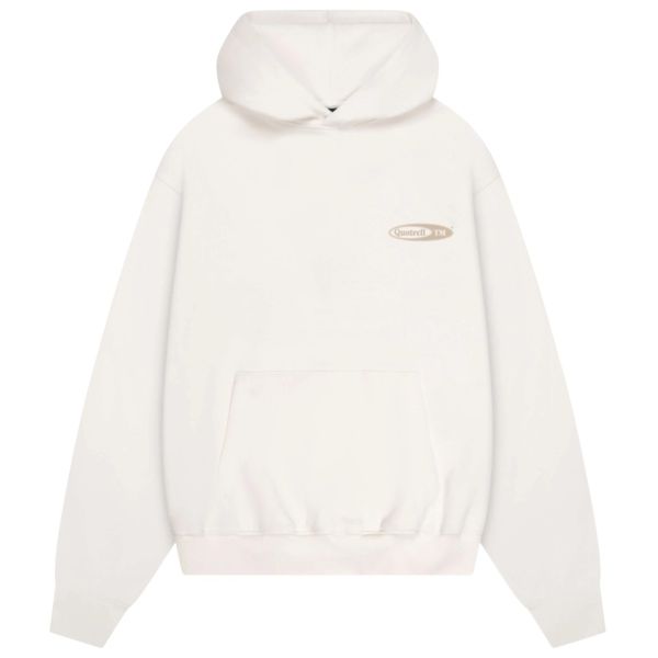 Quotrell Emblem Hoodie Off White