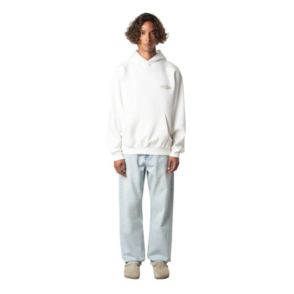 Quotrell Emblem Hoodie Off White