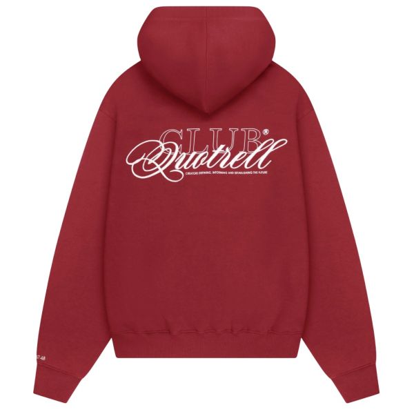 Quotrell Futura Hoodie Bordeaux
