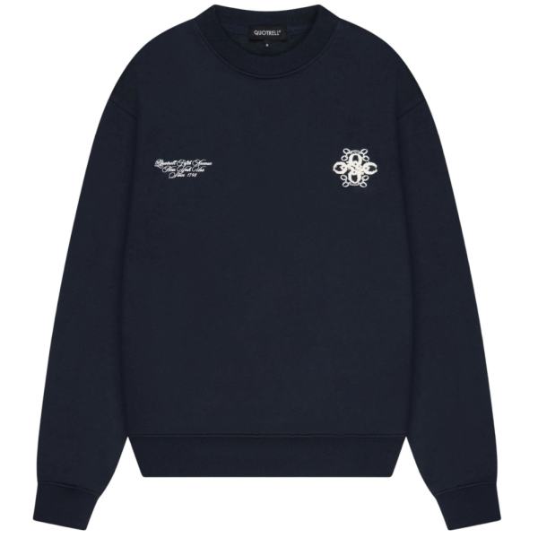 Quotrell Insignia Sweater Navy