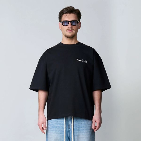 Quotrell Lasso T-shirt Zwart