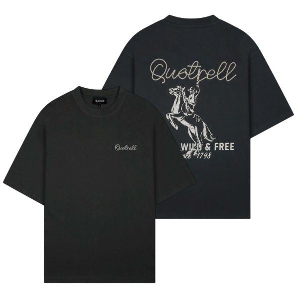 Quotrell Lasso T-shirt Zwart