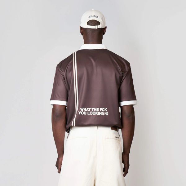 Quotrell Logan Soccer Polo Bruin