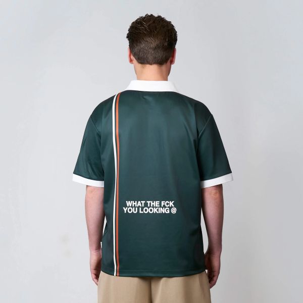 Quotrell Logan Soccer Polo Donker groen