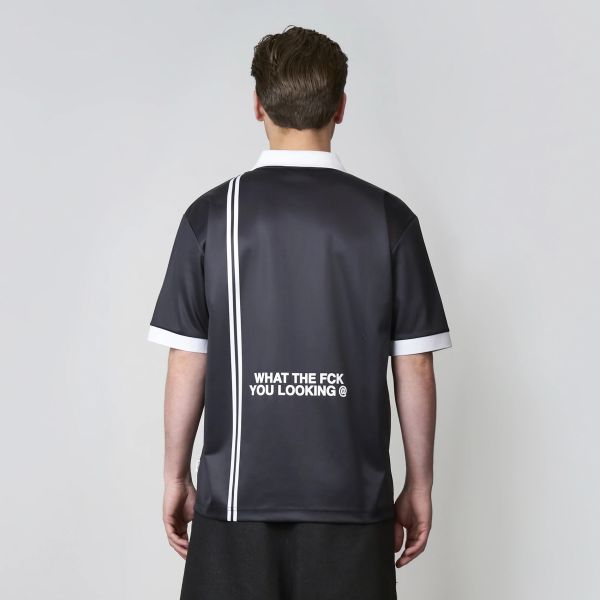 Quotrell Logan Soccer Polo Zwart