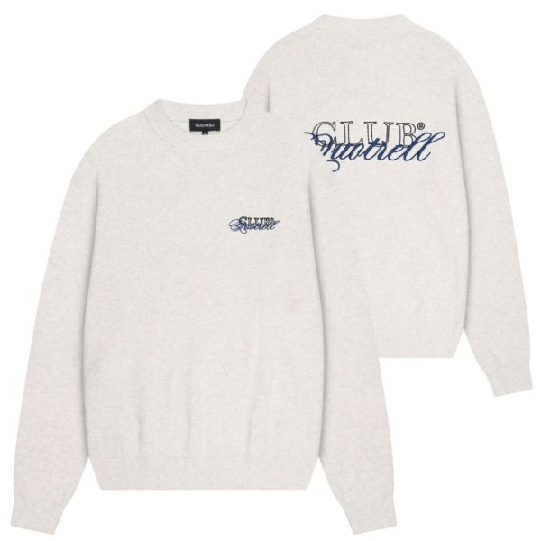 Quotrell Zac Knitted Sweater Grijs 3