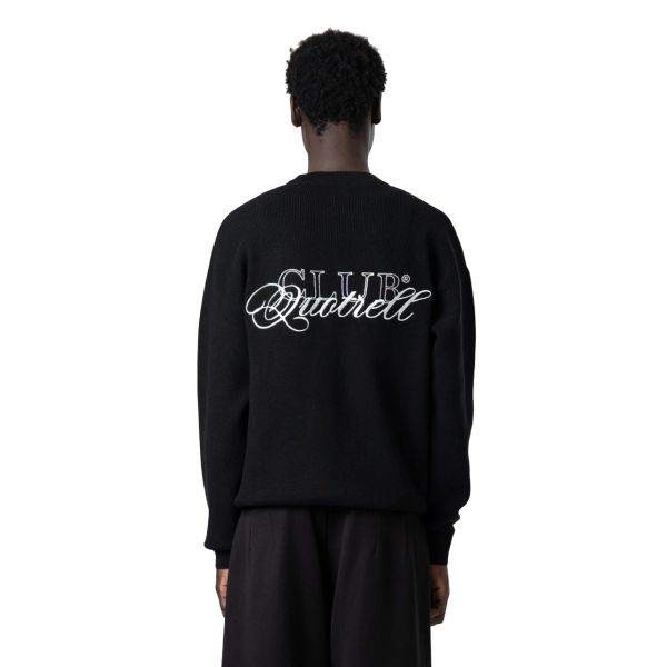 Quotrell Zac Knitted Sweater Zwart