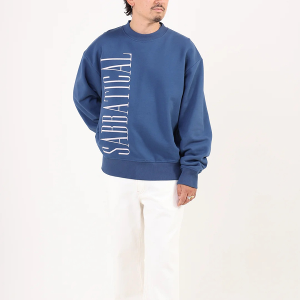 Sabbatical Logo Sweater Donker Blauw