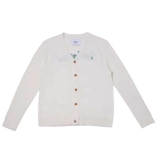 Sabbatical Tablecloth Cardigan Off White