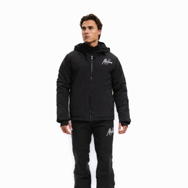 Malelions Men Ski Polar Pants | Black
