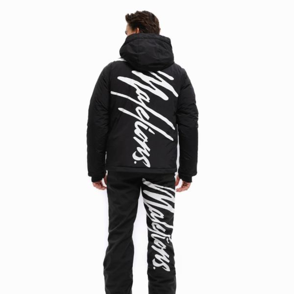 Malelions Ski Polar Broek Zwart