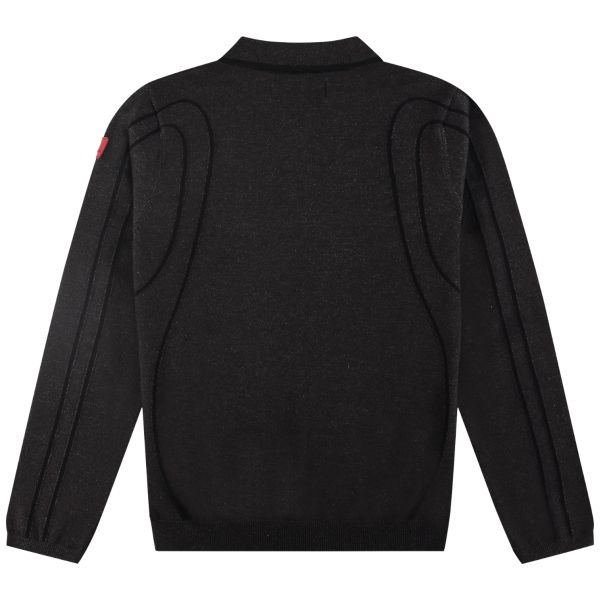 The New Originals Innerspace Longsleeve Polo Bruin