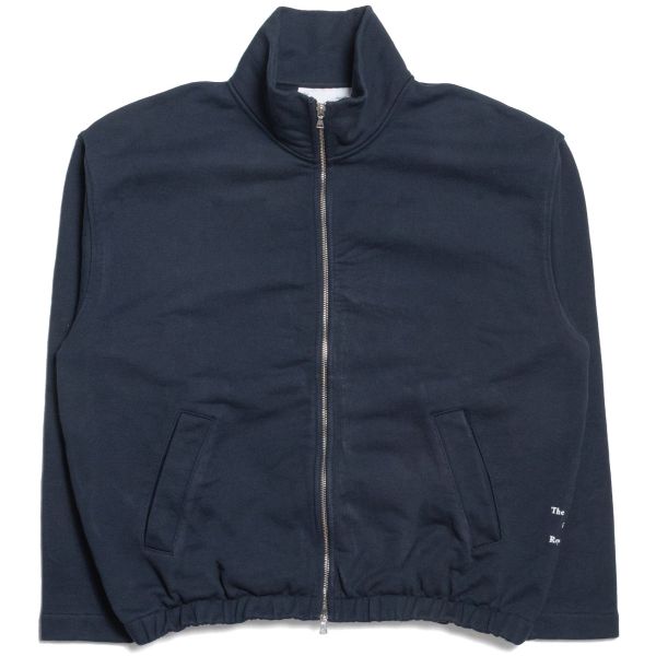 The Savage Report Full Zip Vest Navy