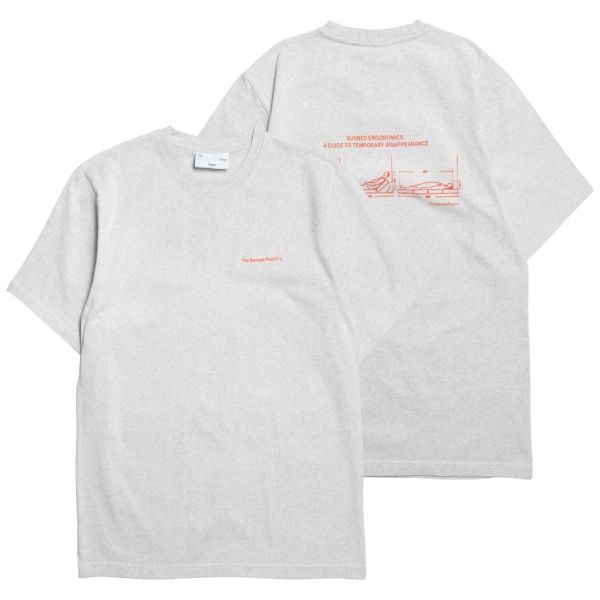 The Savage Report Laying Down T-shirt Grijs