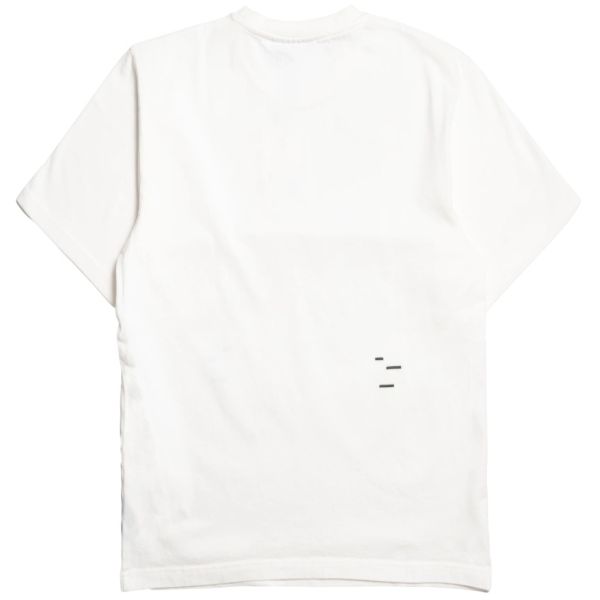 The Savage Report TSR Logo Bar T-shirt Off White