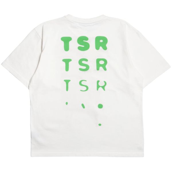 The Savage Report TSR Optic T-shirt Wit/Groen