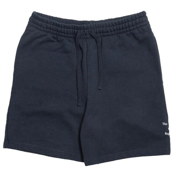 The Savage Report Wave Logo Korte Broek Navy