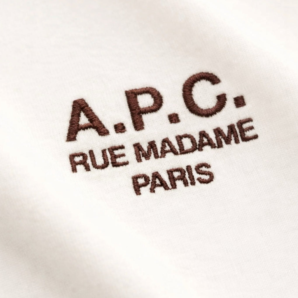 A.P.C. Standard Rue Madame T-shirt Off White