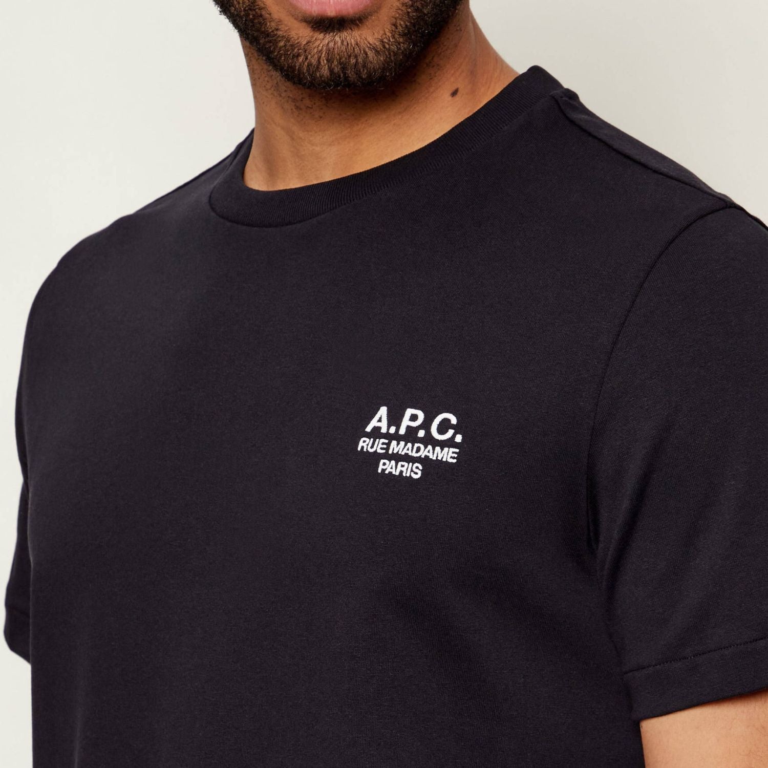 A.P.C. Standard Rue Madame T-shirt Zwart