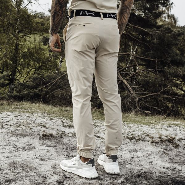 AB Lifestyle Casual Rib Broek Beige