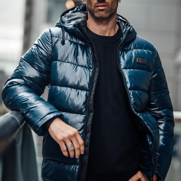 AB Lifestyle Shiny Puffer Navy