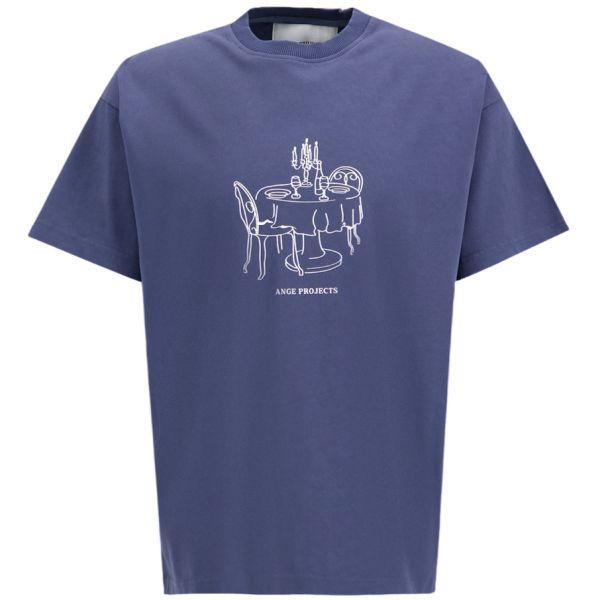 Ange Projects Bistro T-shirt Navy