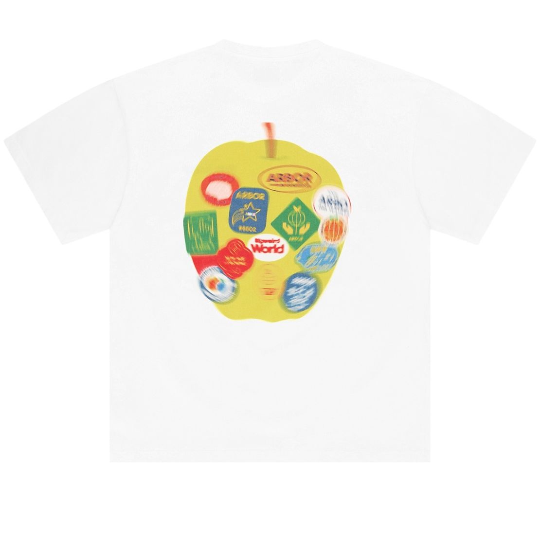 Arbor Antwerp Apple T-shirt Wit