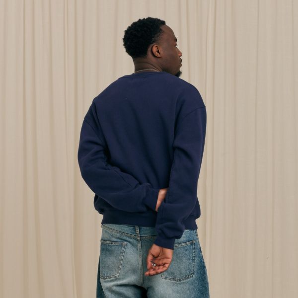 Arbor Antwerp Arbor Flower Sweater Navy