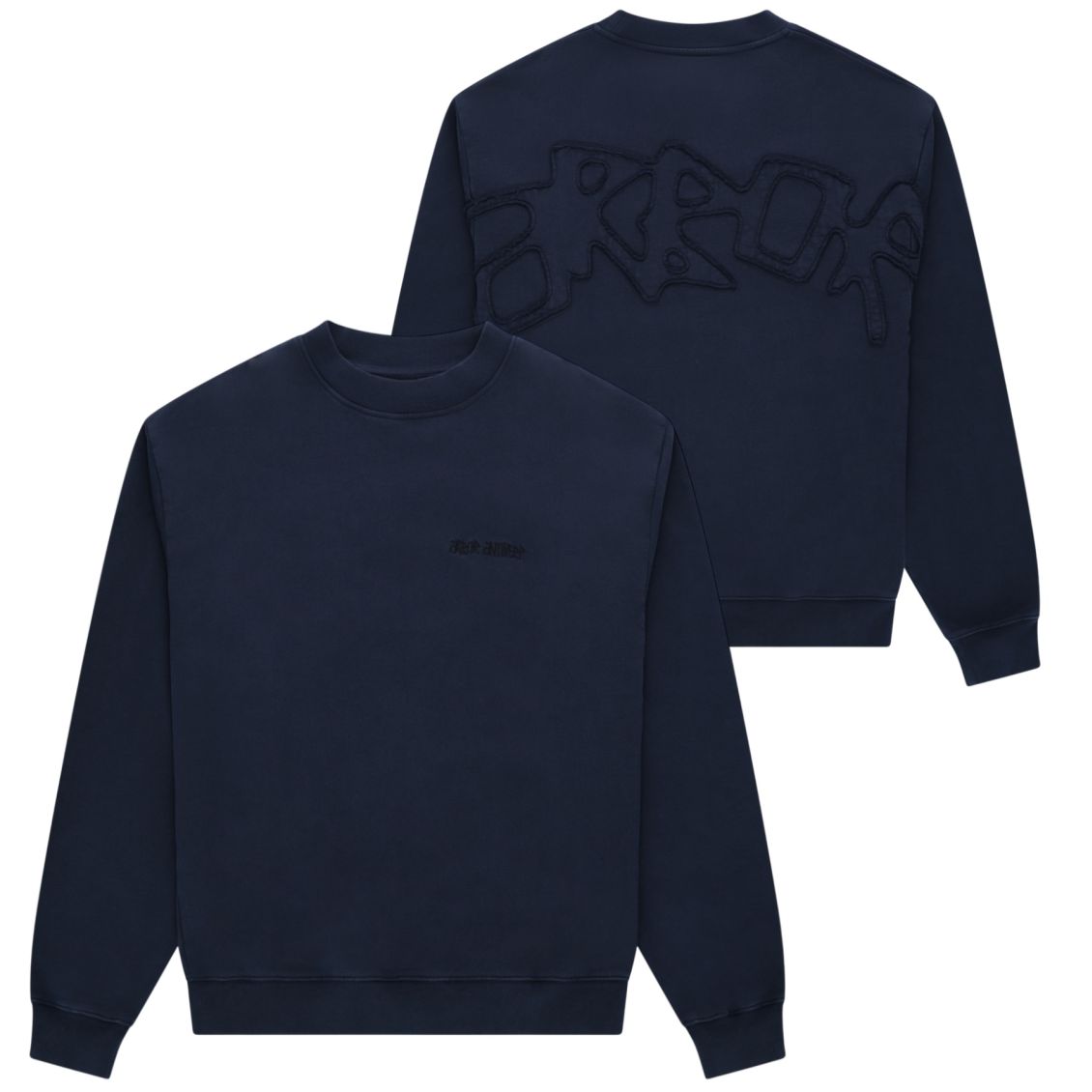 Arbor Antwerp Big Application Sweater Navy