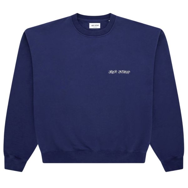 Arbor Antwerp Pink Blossoms Sweater Blauw