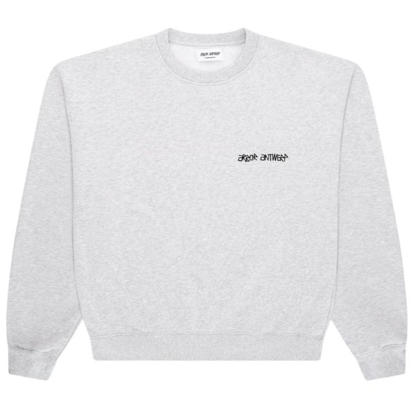 Arbor Antwerp Pink Blossoms Sweater Grijs