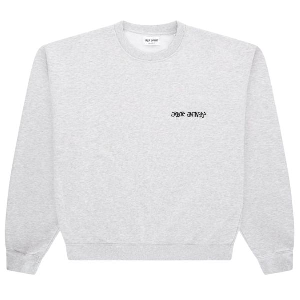 Arbor Antwerp Black Blossoms Sweater Grijs
