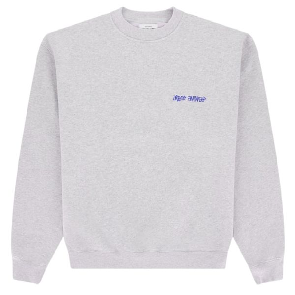 Arbor Antwerp Blue Neon Sweater Grijs