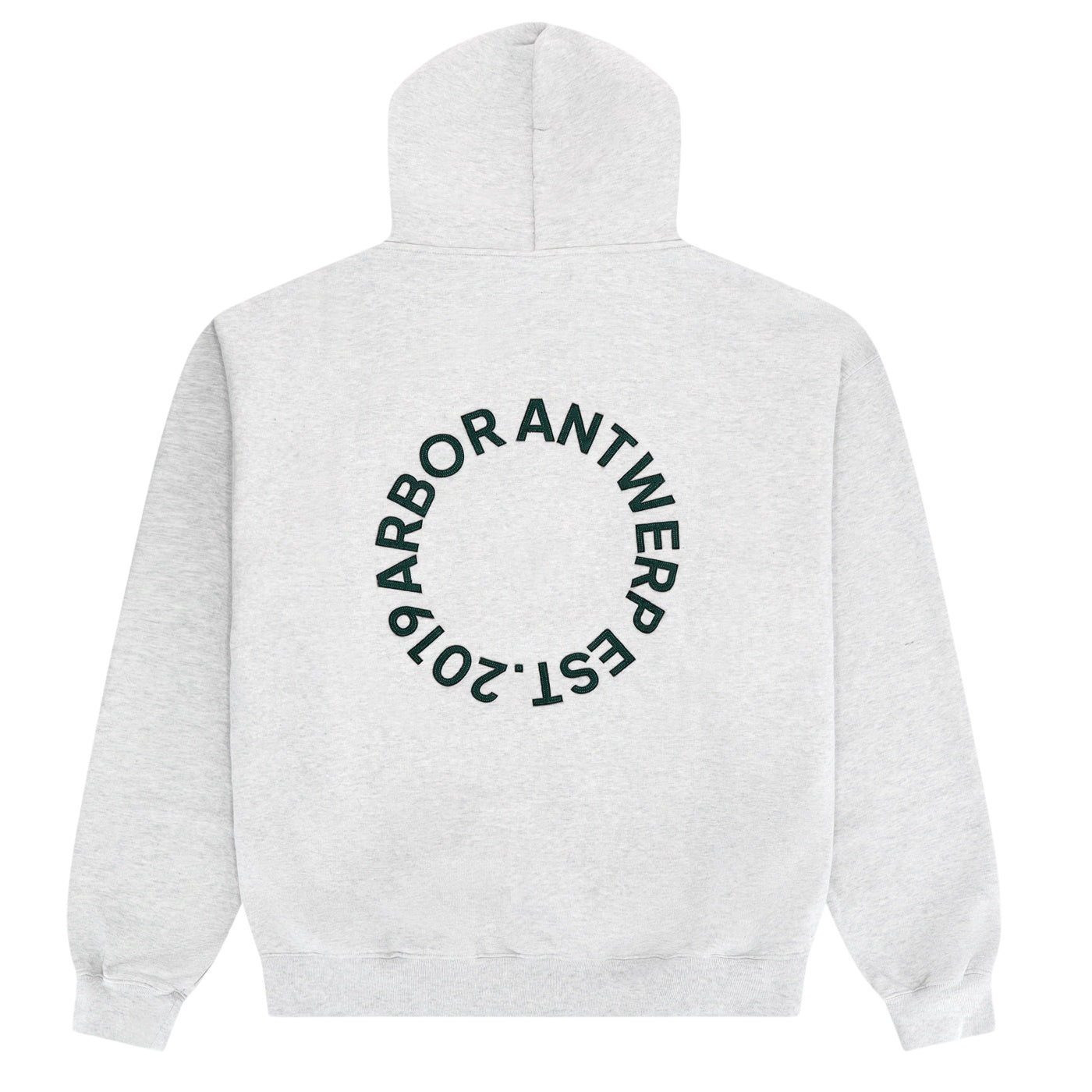 Arbor Antwerp Circle Application Hoodie Grijs