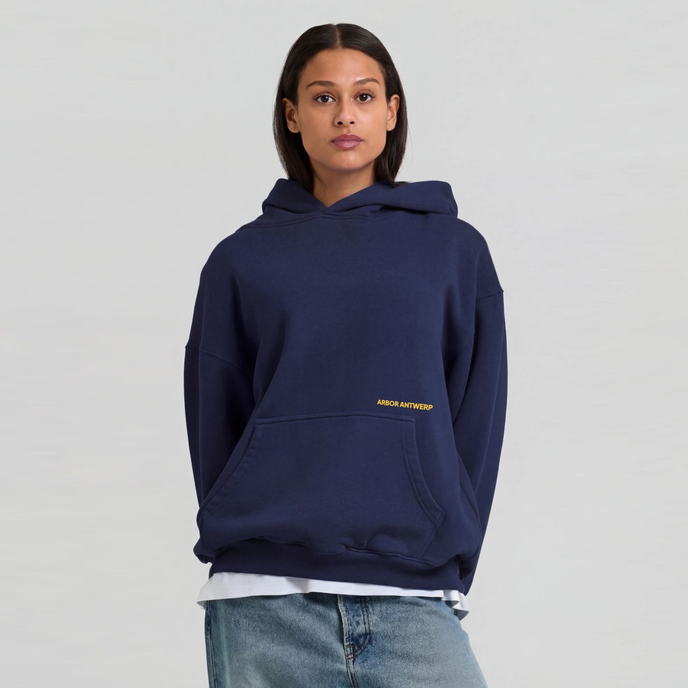 Arbor Antwerp Circle Application Hoodie Navy