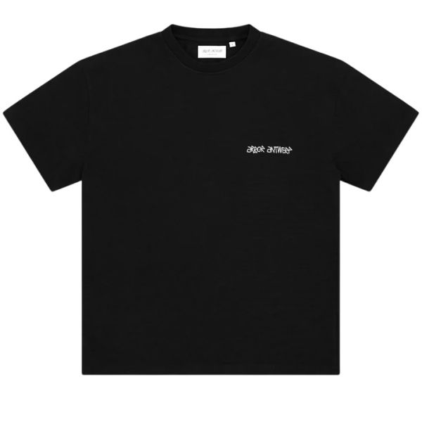 Arbor Antwerp Dotwork T-shirt Zwart