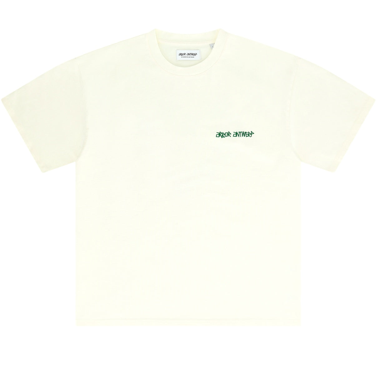 Arbor Antwerp Faded Flower T-shirt Off White