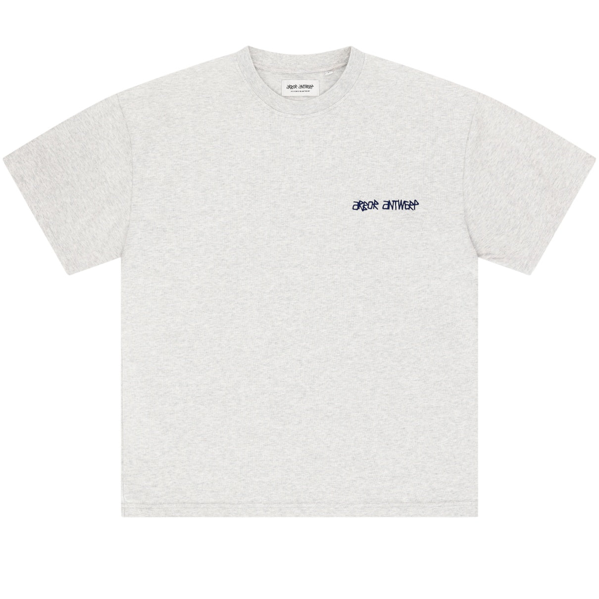 Arbor Antwerp Flower Quartet T-shirt Grijs