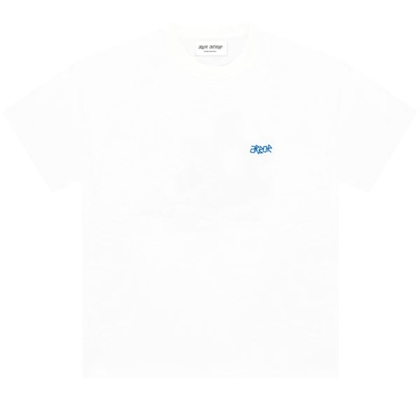 Arbor Antwerp Jasmine Blue T-shirt Wit