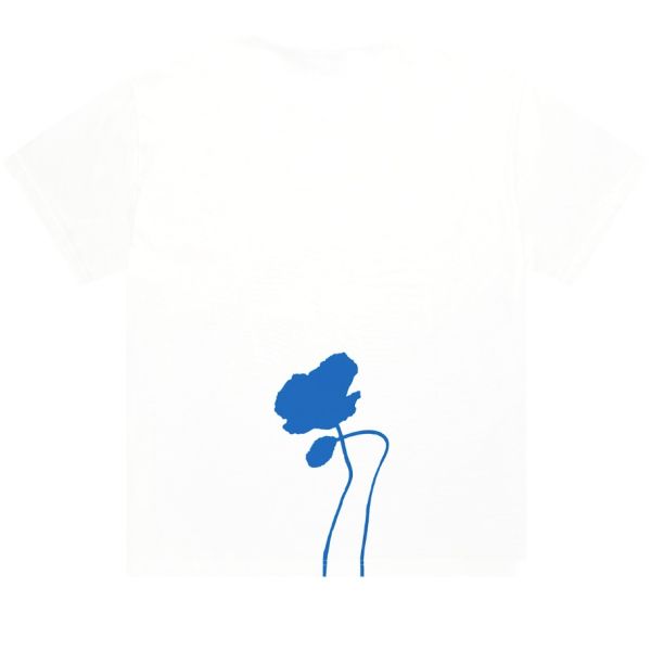Arbor Antwerp Jasmine Blue T-shirt Wit