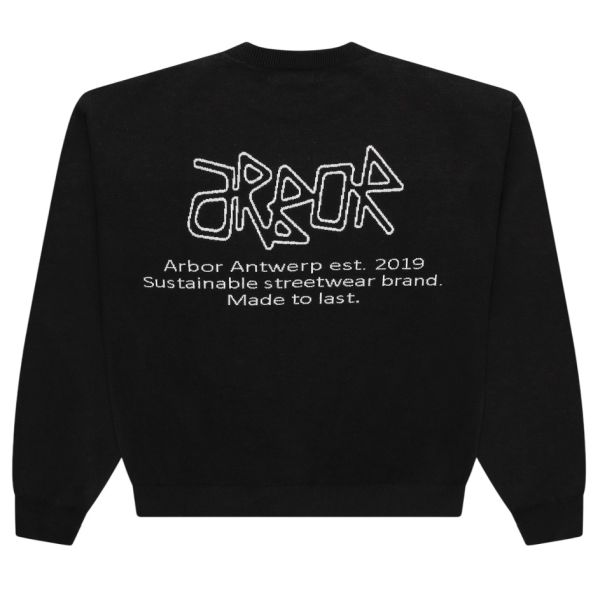 Arbor Antwerp Knit Sweater Zwart