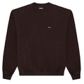 Arbor Antwerp Needle Drop Sweater Bruin