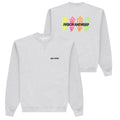 Arbor Antwerp Pixel Flower Sweater Grijs