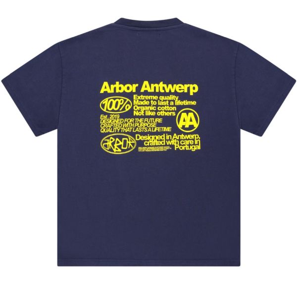 Arbor Antwerp Quality T-shirt Navy